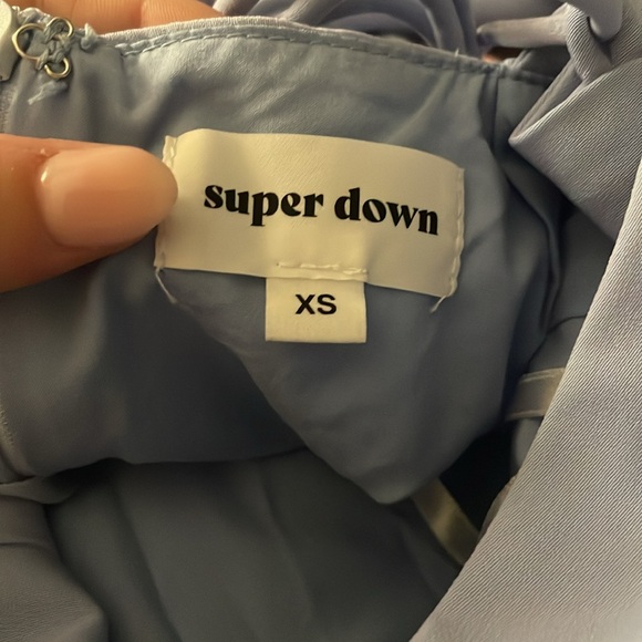 Blue revolve mini halter dress - Picture 5 of 7